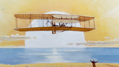 Sea plane Manga nature