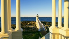Sea point port Maine marshall lighthouses