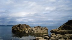 Sea rocks skyscapes