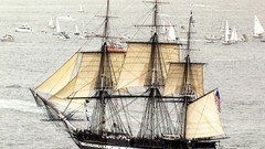 Sea Sailboats sail ship