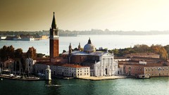 Sea ships cityscapes