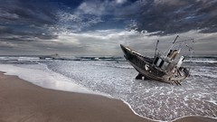 Sea ships HDR Photography
