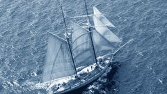 Sea ships monochrome sailing sails sail ship