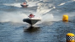 Sea ships motorboats