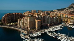 Sea ships port monaco