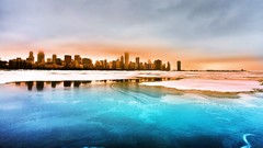 Sea skies cityscapes Photo manipulation