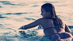 Sea Sports woman surfing