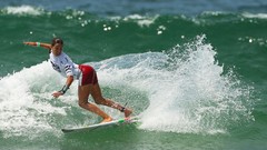 Sea Sports woman surfing waves models surfers surfboards