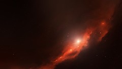 Sea Stars red red sea nebulae outer space Photo manipulation