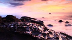 Sea stones nature coast