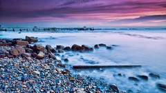 Sea stones water rocks Beaches