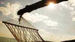 Sea sun hammock relaxing
