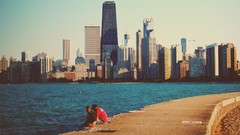 Sea town street cities cityscapes Chicas Malas