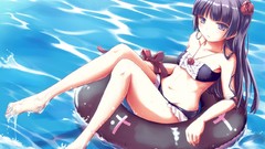 Sea water Anime anime girls gokou ruri bikini ore no imouto ga 