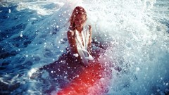 Sea water Beaches blondes