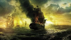Sea water black Movies ships Pirates of the Caribbean: On 