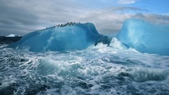 Sea water blue ocean cold ice iceberg Arctic