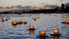 Sea water Candles wish rivers