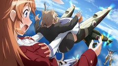 Sea water clouds Anime flying angry shirts jackets outdoors 