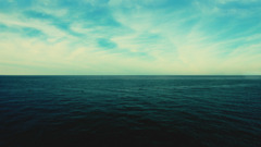 Sea water clouds sky horizon nature