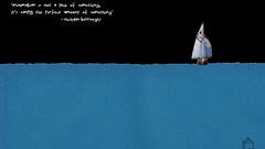 Sea water design Boats Typography minimalistic Quotes