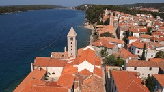 Sea water Europe croatia houses adriatic churches mediterranean 