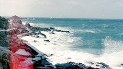 Sea water rocks waves sea shorelines waterscapes