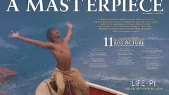Sea water wet Life of Pi topless
