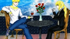 Sea water wine chairs roses Tables saber fate zero gilgamesh 