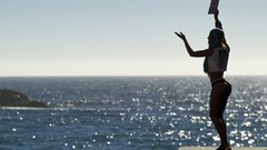 Sea water woman ass models panties Miss Reef