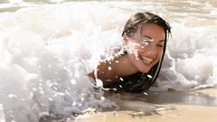 Sea water woman Beaches models