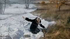 Sea winter autumn Photo manipulation