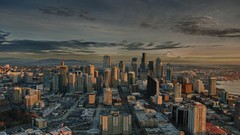 Seattle cityscapes HDR Photography