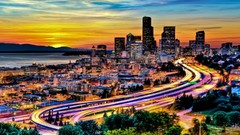 Seattle motion cityscapes