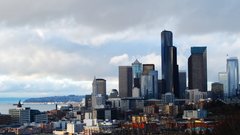 Seattle skyline from rizal