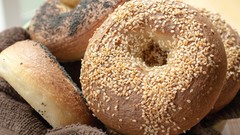 Seeds bread cake sesame eat bagel