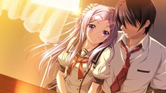 Seifuku purple software game cg