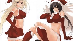 Sekirei Santa outfit
