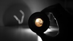 selective coloring lens digital art