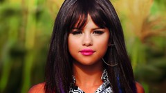 Selena Gomez faces brunettes teen