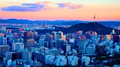 Seoul cities cityscapes south korea