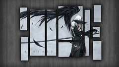 Sephiroth digital art Swords