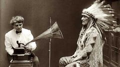 Sepia Chief monochrome historic