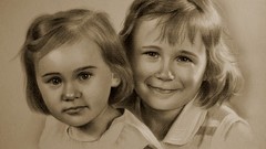 Sepia illustrations artwork