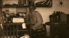 Sepia May historic Leo Tolstoy