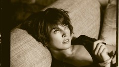 Sepia Milla Jovovich Actress