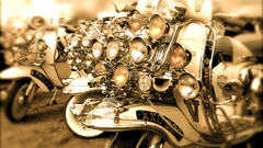 Sepia motorbikes