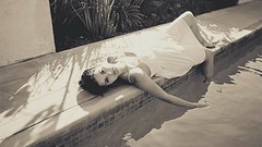 Sepia swimming pools