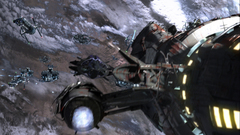 Serenity outer space firefly