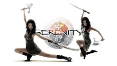 Serenity woman Celebrity Actress firefly summer glau arms raised